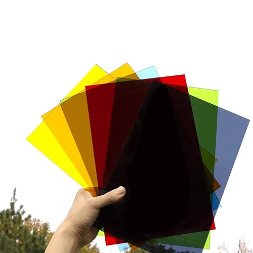 Miniatura 6 de Paquete de 6 hojas acrílicas fundidas de 8 x 12 colores hojas de plexiglás translúcidas de 18 pulgadas hojas de plástico de colores