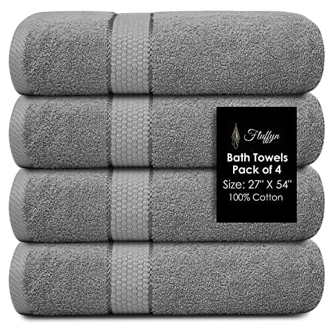 Toallas de baño Fluffyn 100% algodón Cover