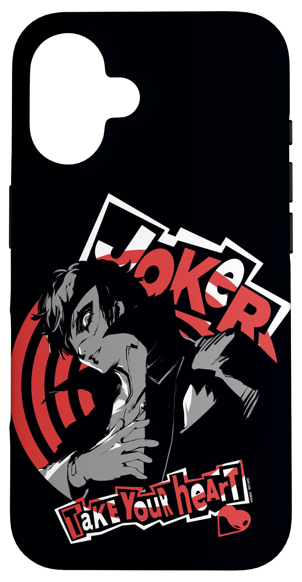 Amazon.com: Persona 5 Joker Take Your Heart ATLUS Case for iPhone 16 : Cell  Phones & Accessories