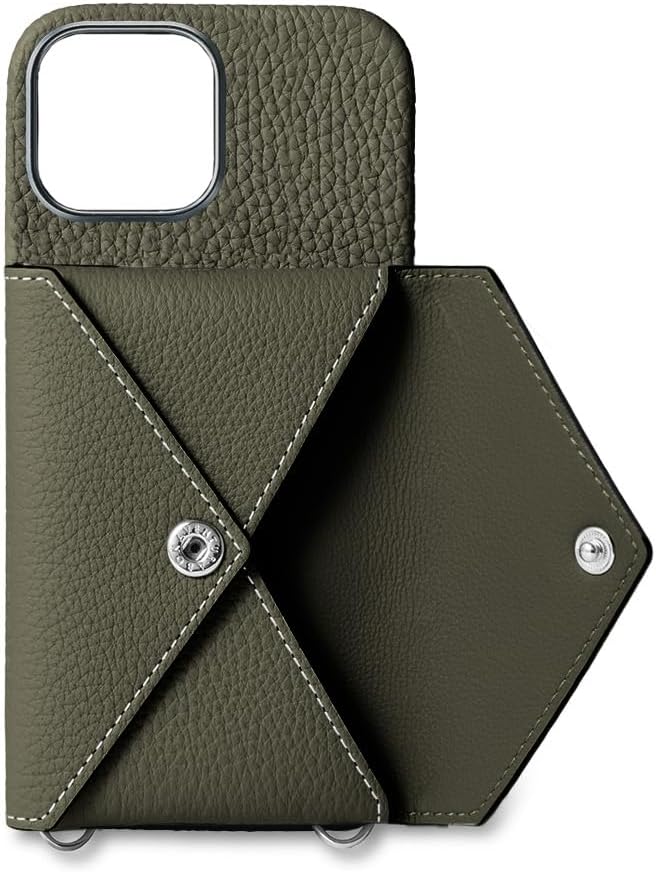 ボナベンチュラ】 バックカバーケース(iPhone 13 Pro) ハンドル付き