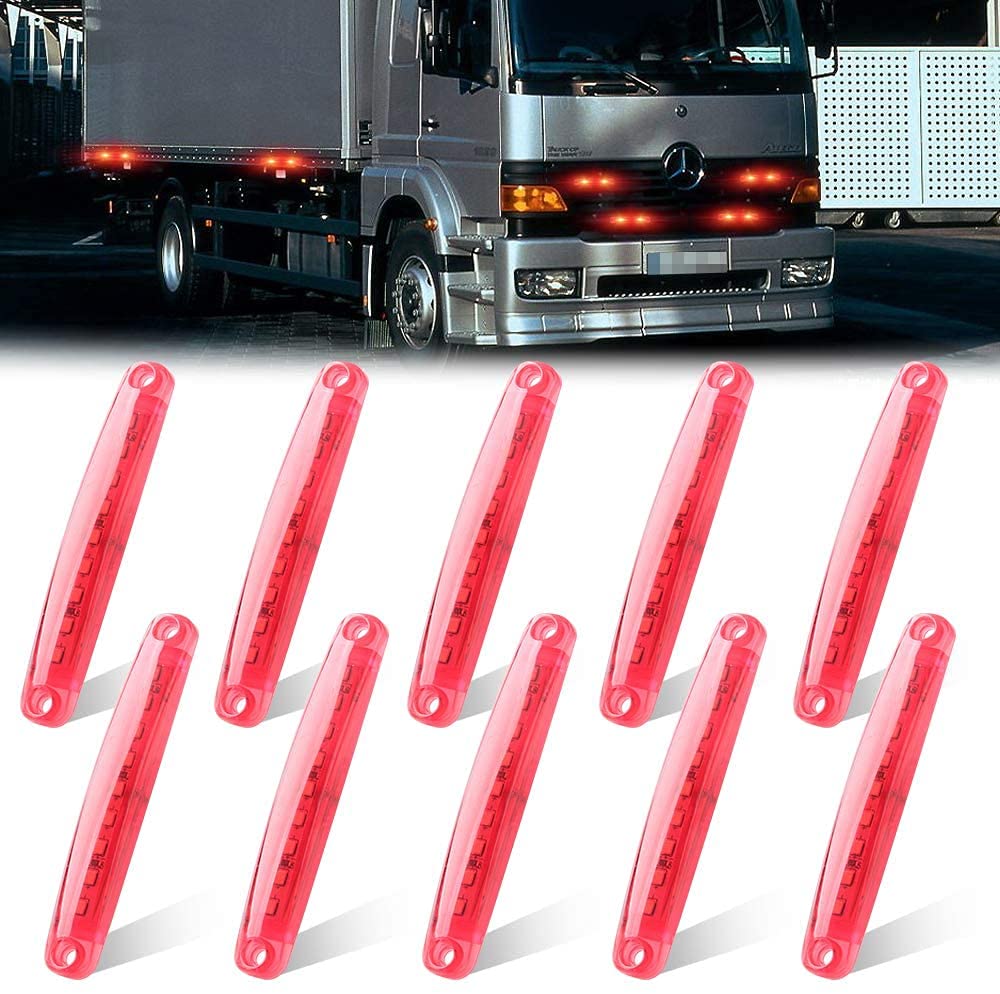 Luci Di Posizione LED Per Auto E Camion - 12SMD, 24V, Impermeabili IP67, Bianche (10 Pezzi) - Foto 9
