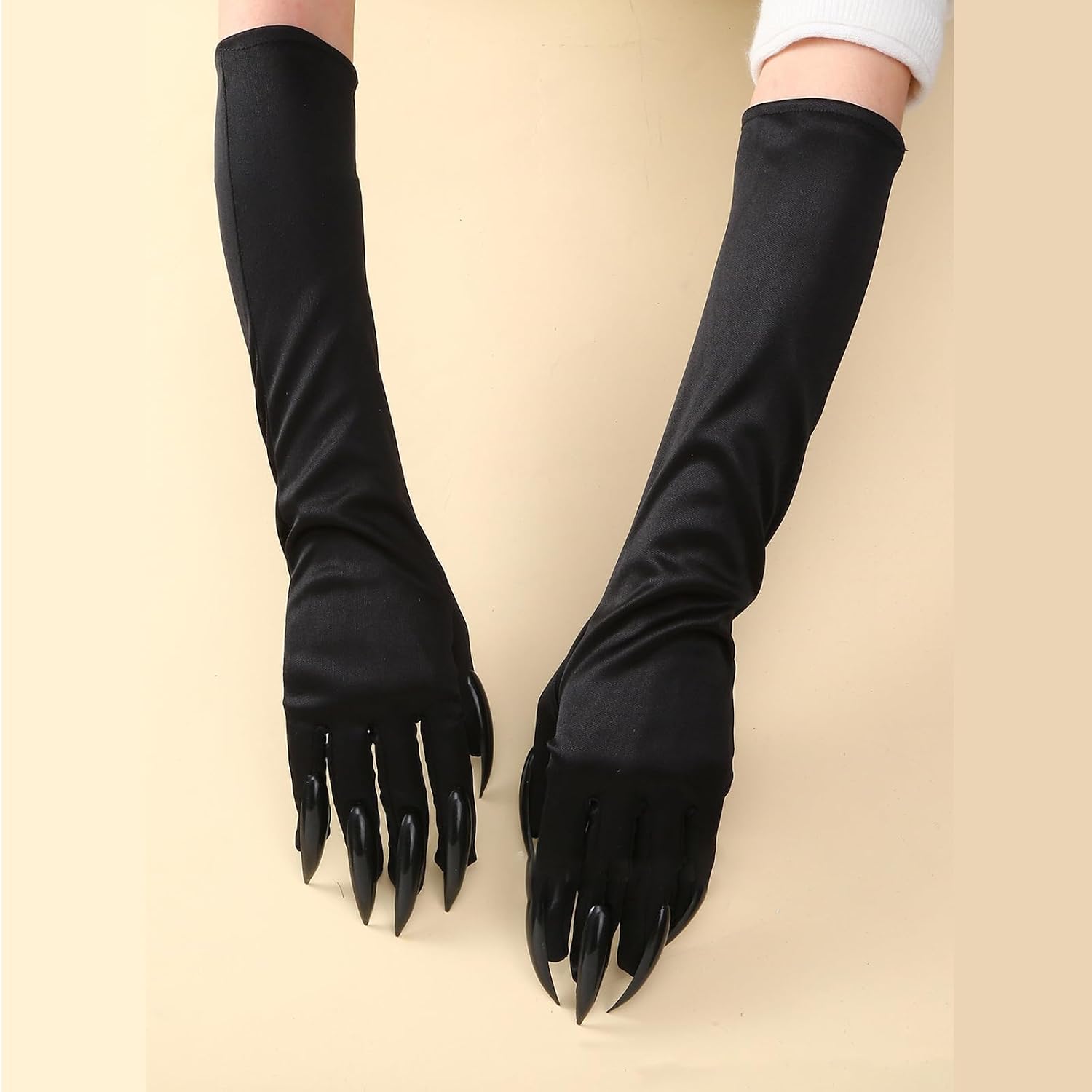 Horrible Fingernails Gloves Cosplay Accessories Vampire Nails Party Wear Girls Long Nails Glove