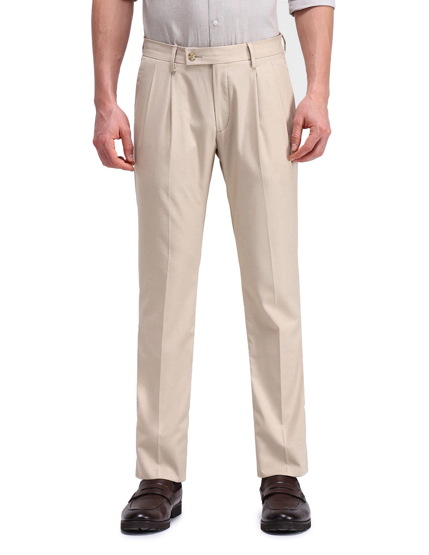 arrow Men's Slim Business Casual Pants-picture-33