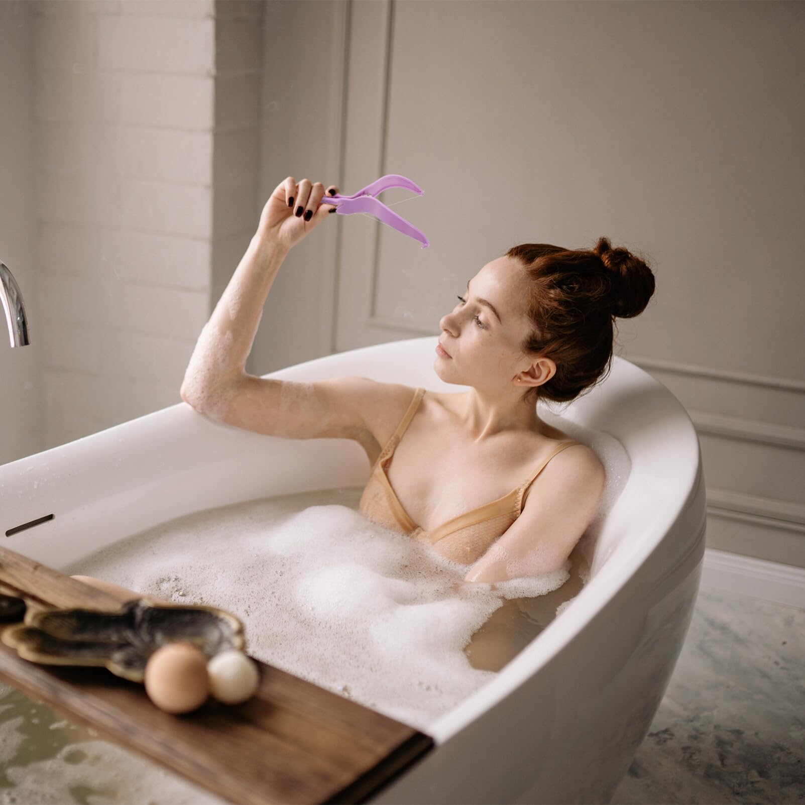 FOMIYES Face Hair Remover for Women Face Threading Hair Removal for Women Portable