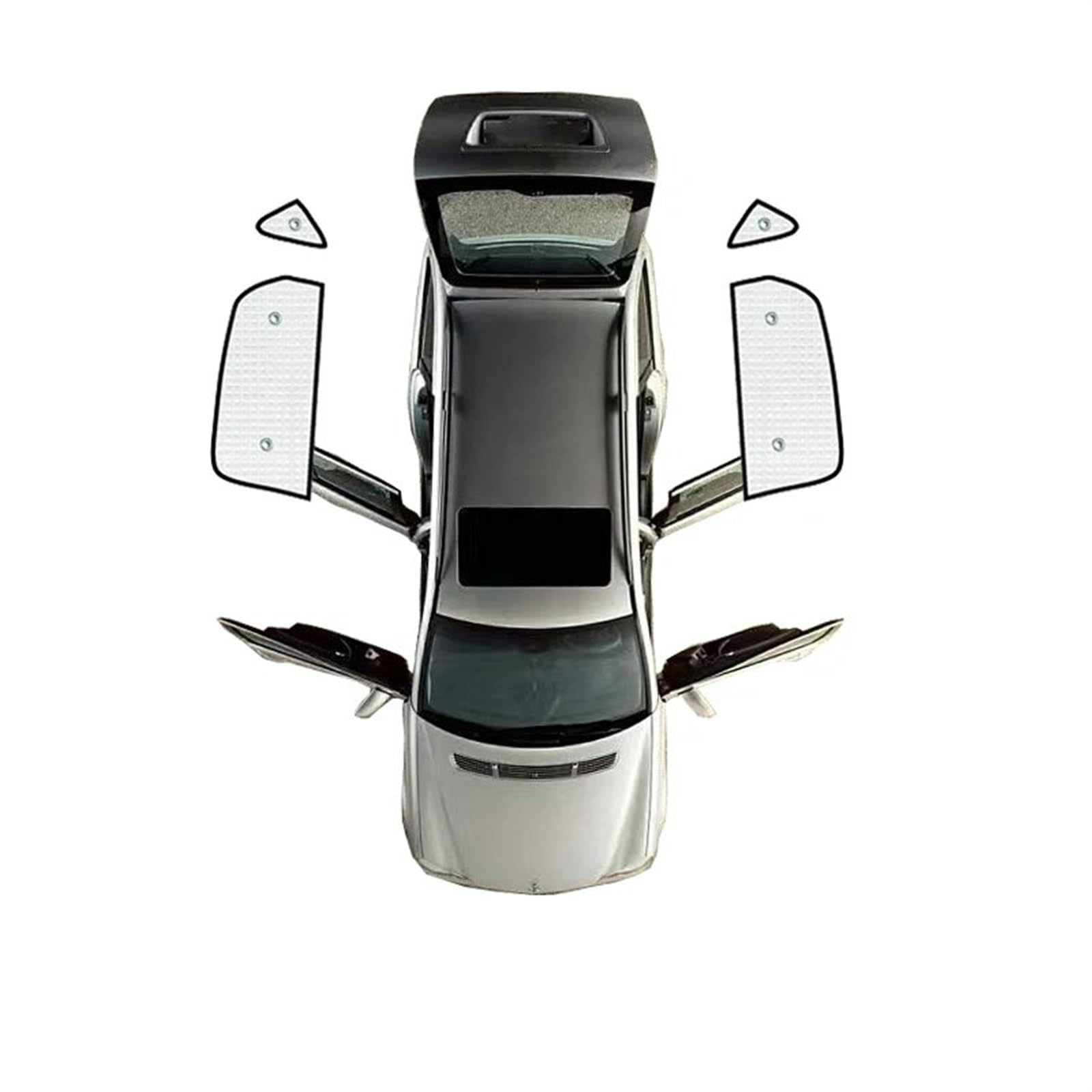 Parasol de Ventana Coche para Volvo S90 2017-2023 Cobertura Completa 7