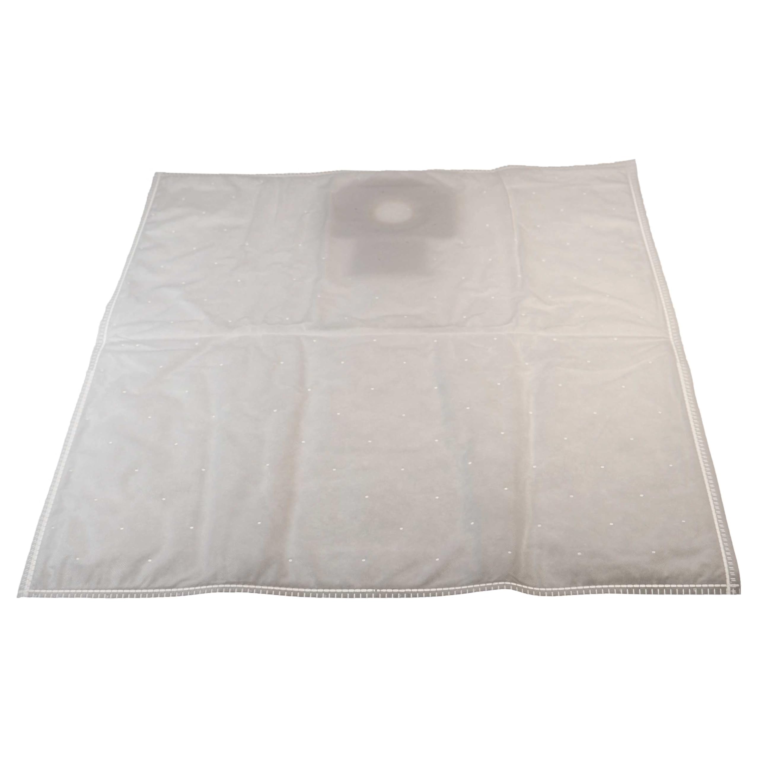 vhbw 50 worków do odkurzacza kompatybilnych z odkurzaczem Nilfisk Attix Gallon, 50-xx, 50-2H PC, 590, 50-2M PC, 560, 550 - 64 cm x 58 cm, biały