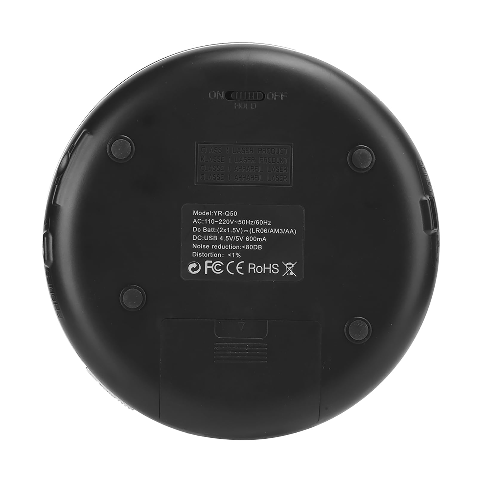 Lettore CD Portatile per Studenti con Funzione Ripetitore, Lettore Musicale Stereo Compatto con Display LCD, qualità HD, Skip, Supporta Ricarica USB e Batterie AA, Ideale per
