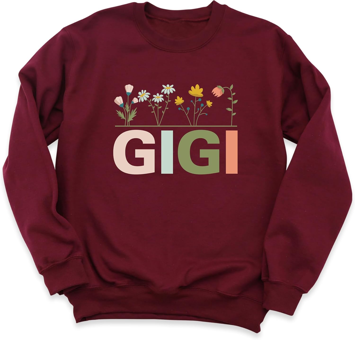 Gigi Sweatshirt Women Grandma Sweatshirt, Floral Graphic Gigi Nana Mothers Day T-Shirt, Grandma Gift Shirts, Sweatshirt Women Gigi, Gigi Sweatshirt, Women Grandma Gifts Shirts