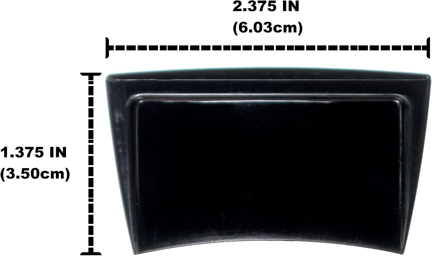 Univen Replacement Bakelite Plastic Pot Handles, Set of 2.