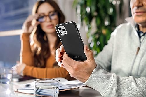 Miniatura 8 de OtterBox Symmetry - Funda con MagSafe para iPhone 13 (no MiniProPro Max), embalaje no minorista, transparente, antimicrobiano