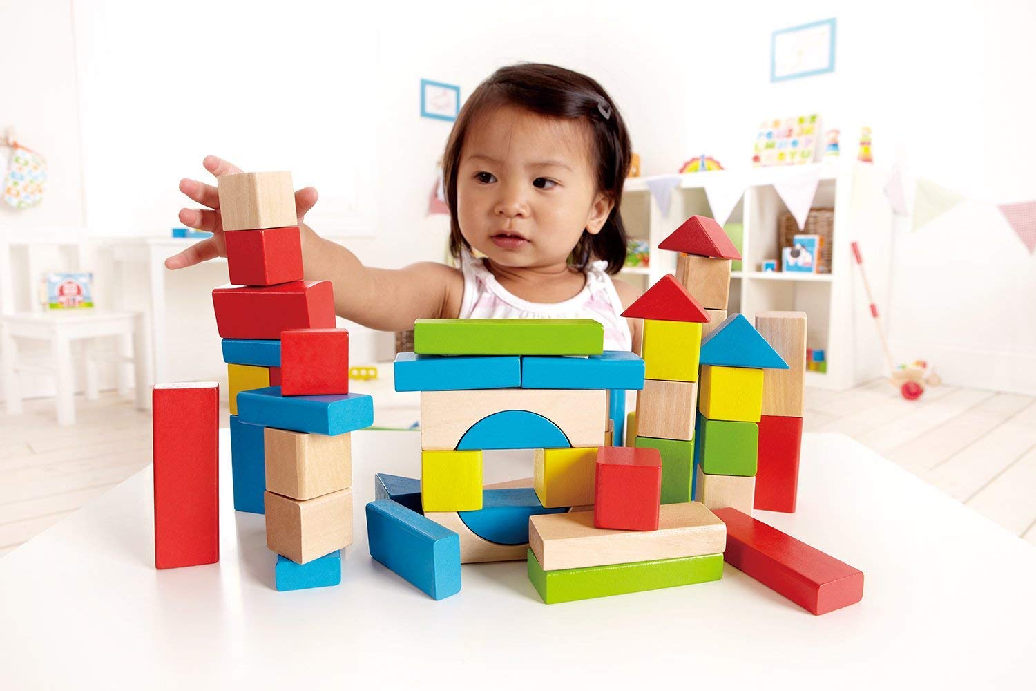 Amazon | 【おまけつき！プラス5ピース！】 Hape(ハペ) 木のおもちゃ