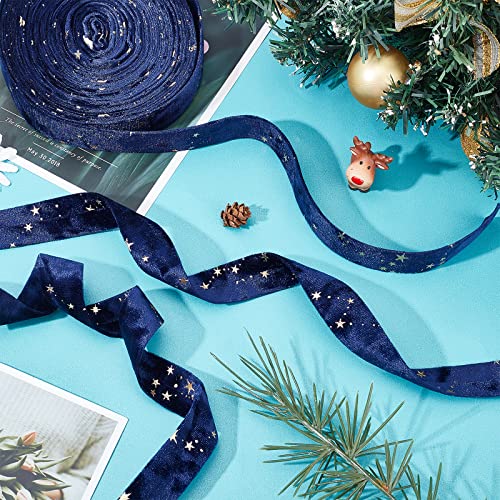 NBEADS 10m Christmas Velvet Ribbon - Image 4