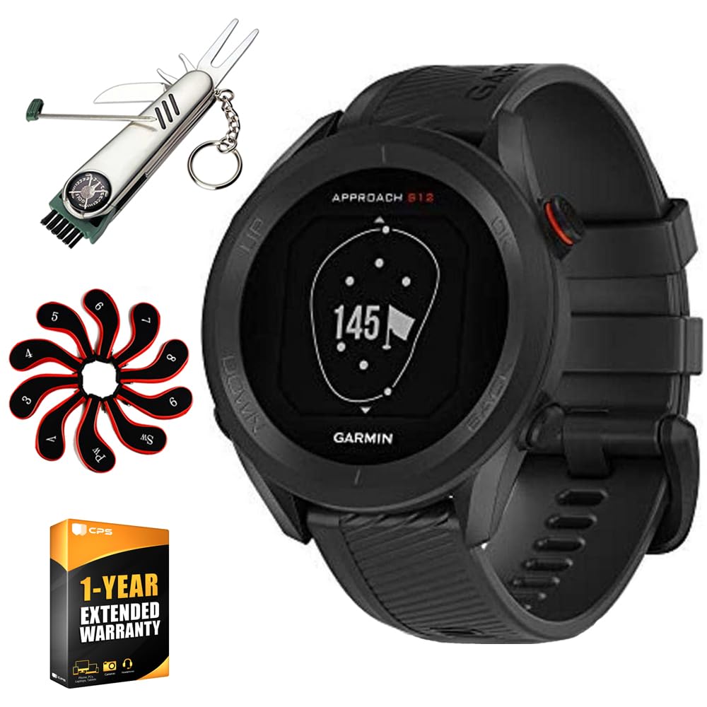 Amazon.com: Garmin 010-02472-00 Approach S12 GPS Golf Watch, 42k+ 