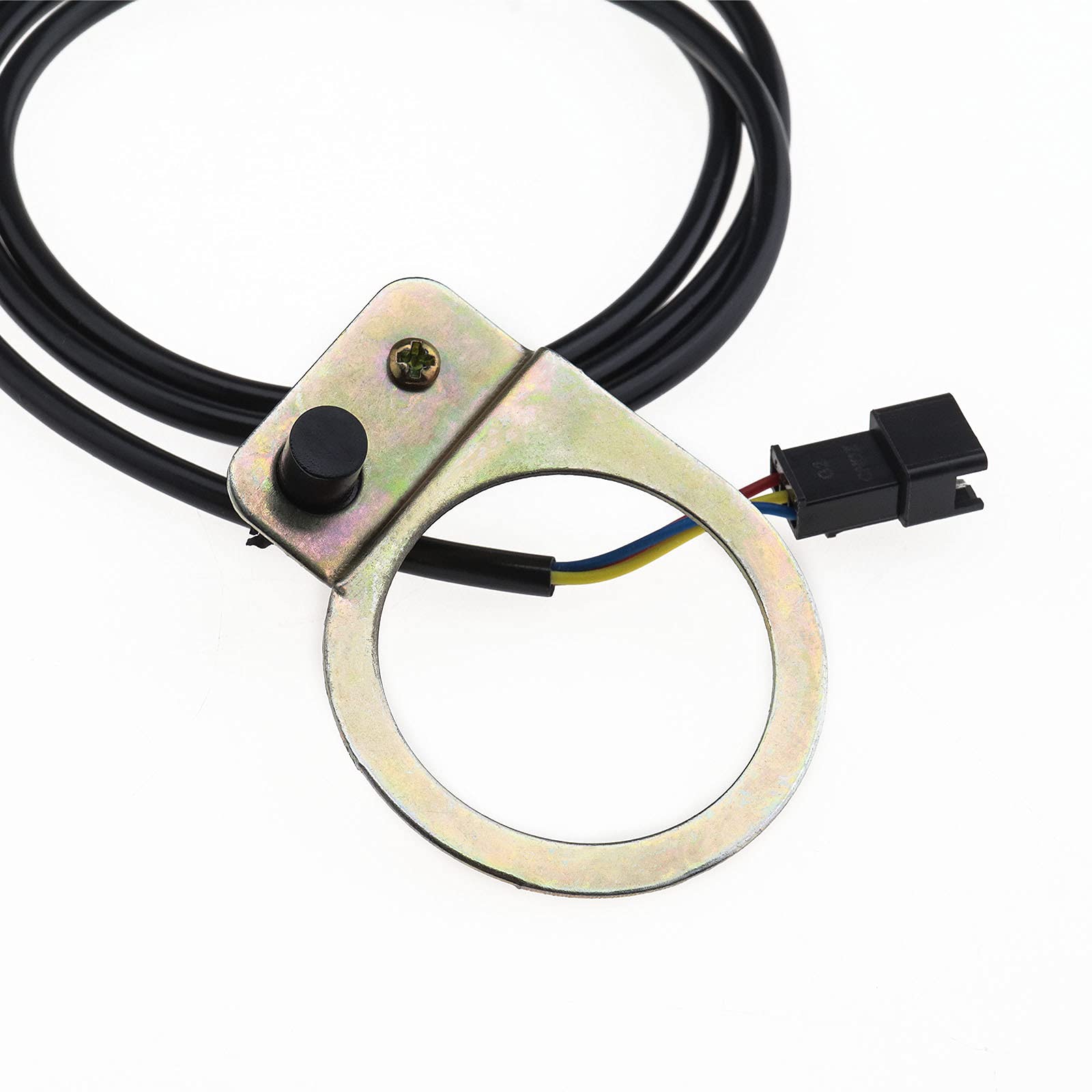 EMSea 12 Aimants Capteur de Vitesse, Système d'assistance au Pouls avec Connecteur de 3 Broches Mâle et Câble de 90cm pour Vélo Électrique Pas