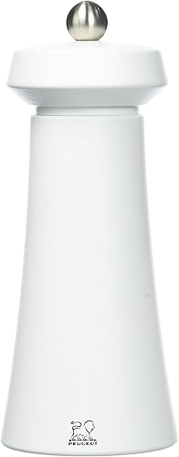 Peugeot 31251Tokyo mate molinillo de sal, 614", blanco