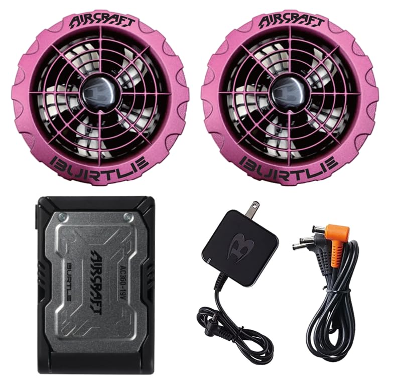 BURTLE ファンユニット& バッテリーセット Amazon.co.jp: BURTLE バッテリー ファン ユニット 2点 セット