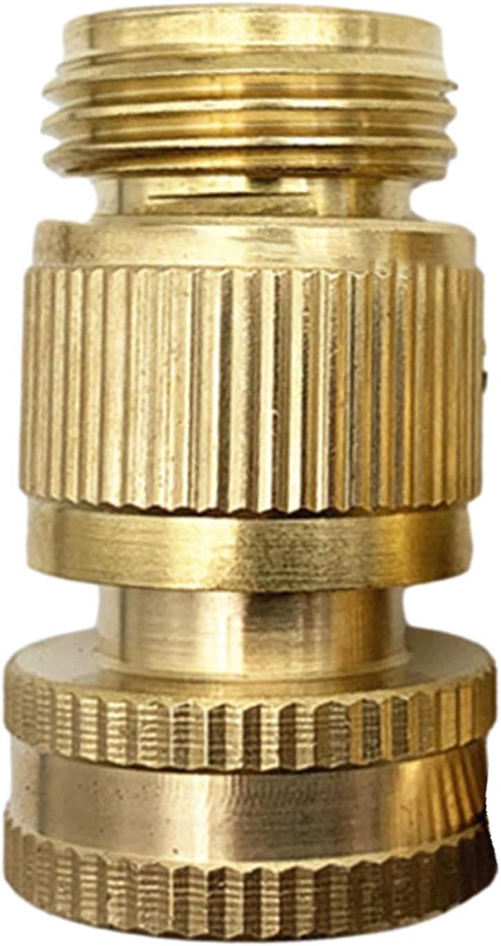 Garden Hose Adapter Easy to Install Solid Brass Hose