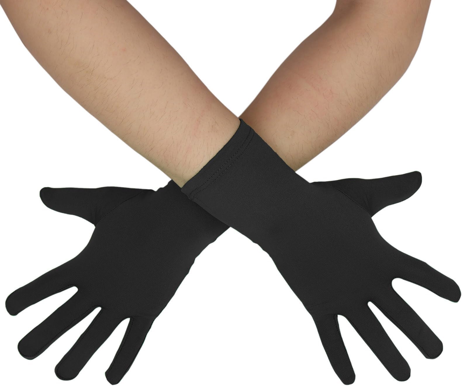 Sheface Stretchy Spandex Costume Gloves - Men's & Women's Banquet Party Wedding Gloves
