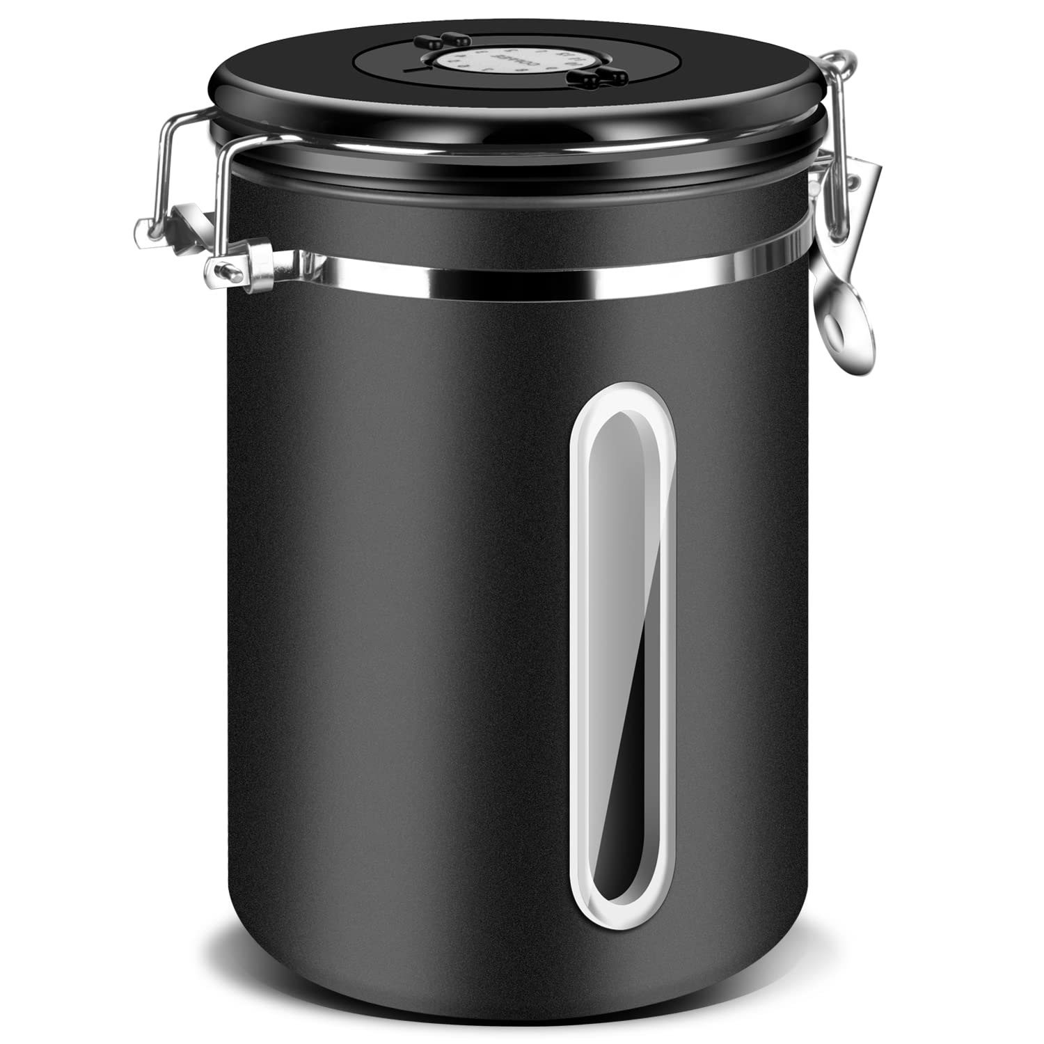 Buy Airtight Coffee Canister,Malmo Coffee Container with Date Tracker Lid & Window,22oz