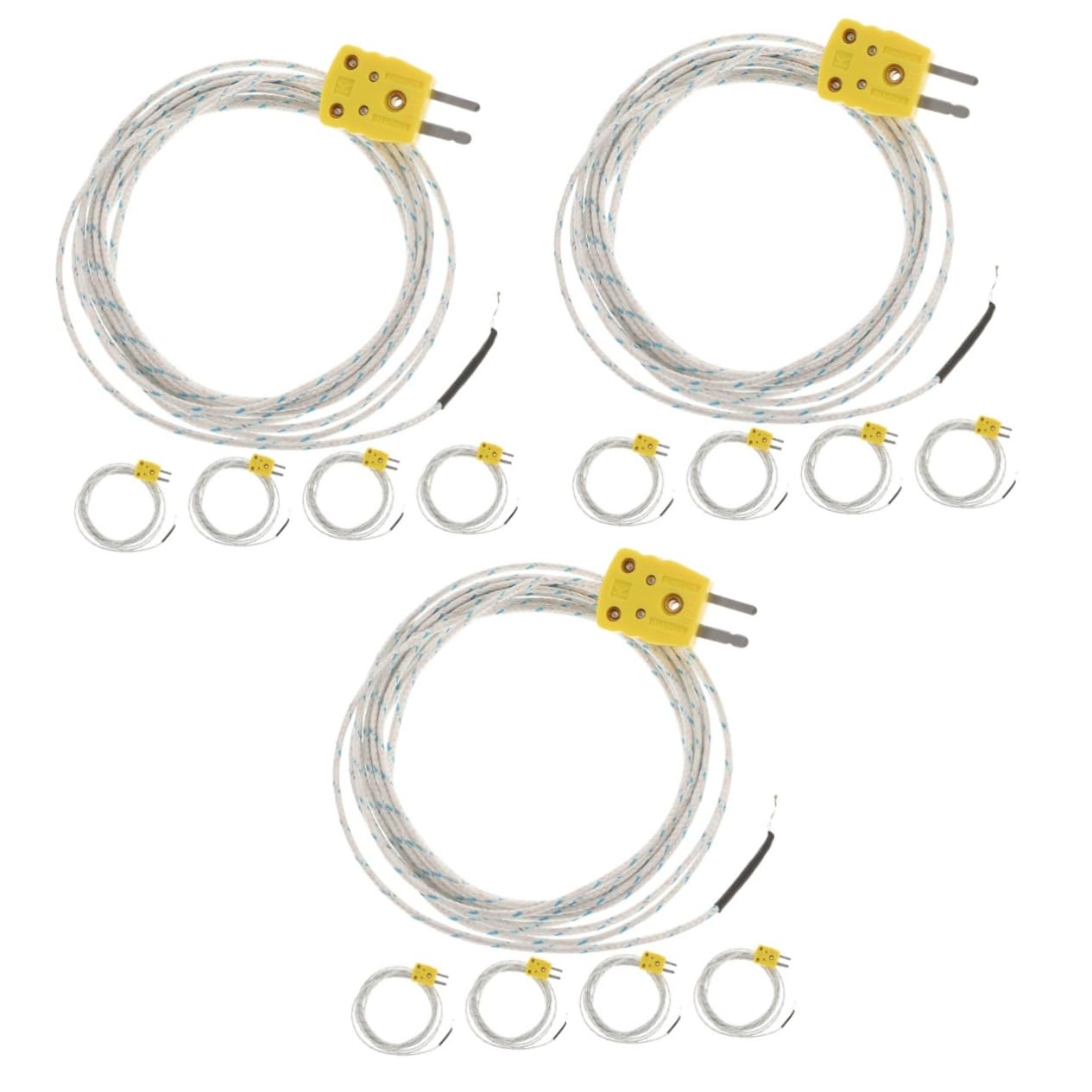 Sondes de température UKCOCO 15 pièces avec connecteur pour thermomètres