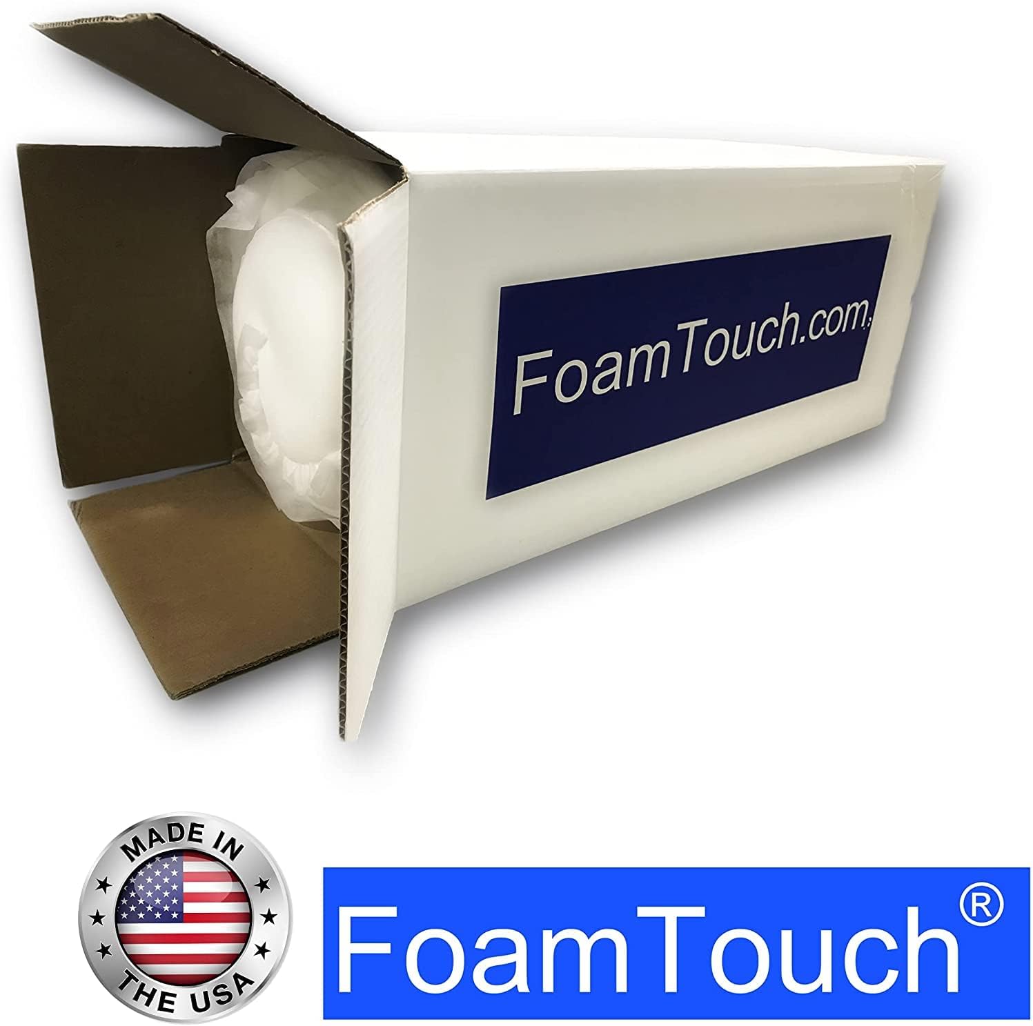 FoamTouch 6x24x80HDF Upholstery Foam, White