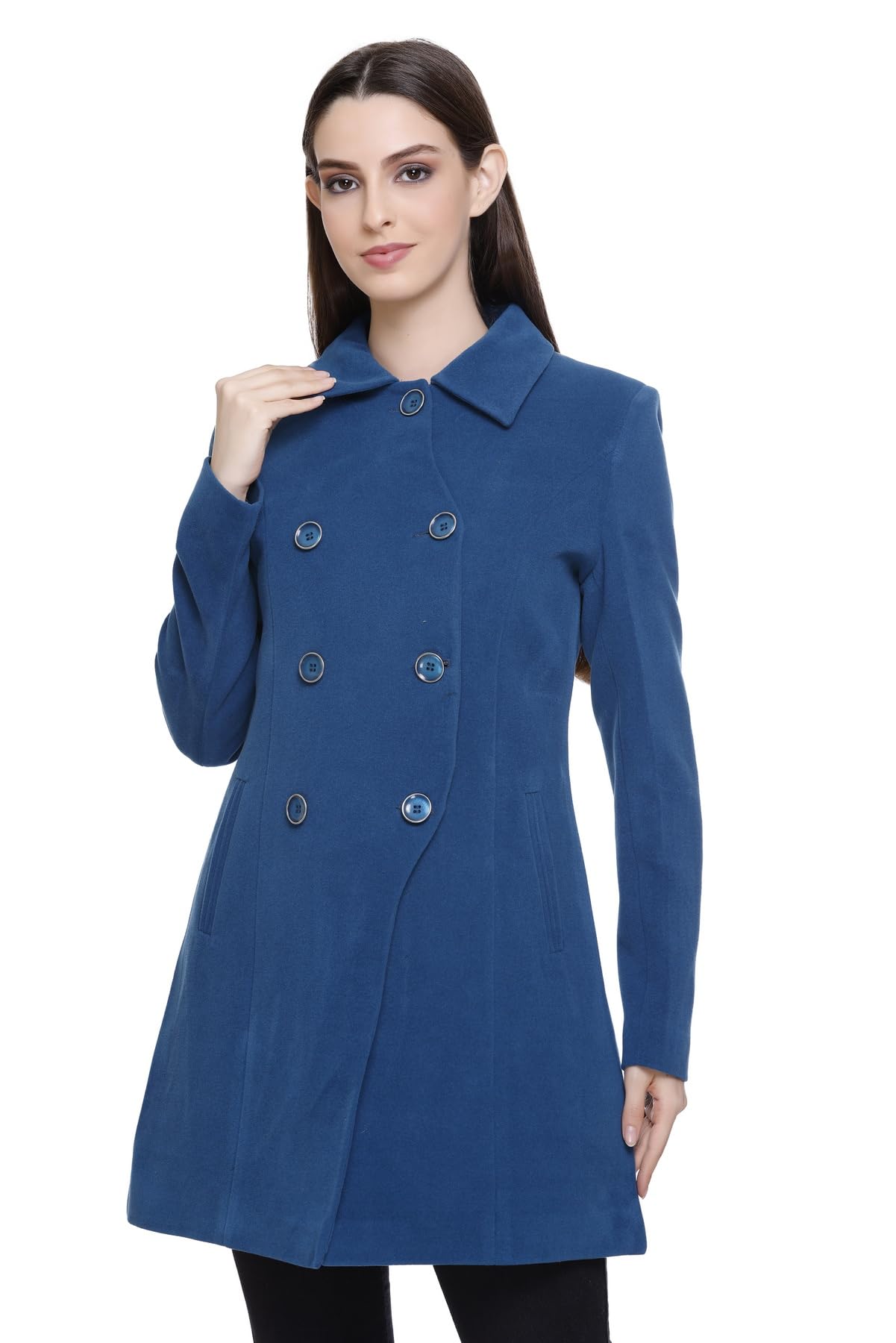 hood culture Women's Winter Tweed Coat-picture-20