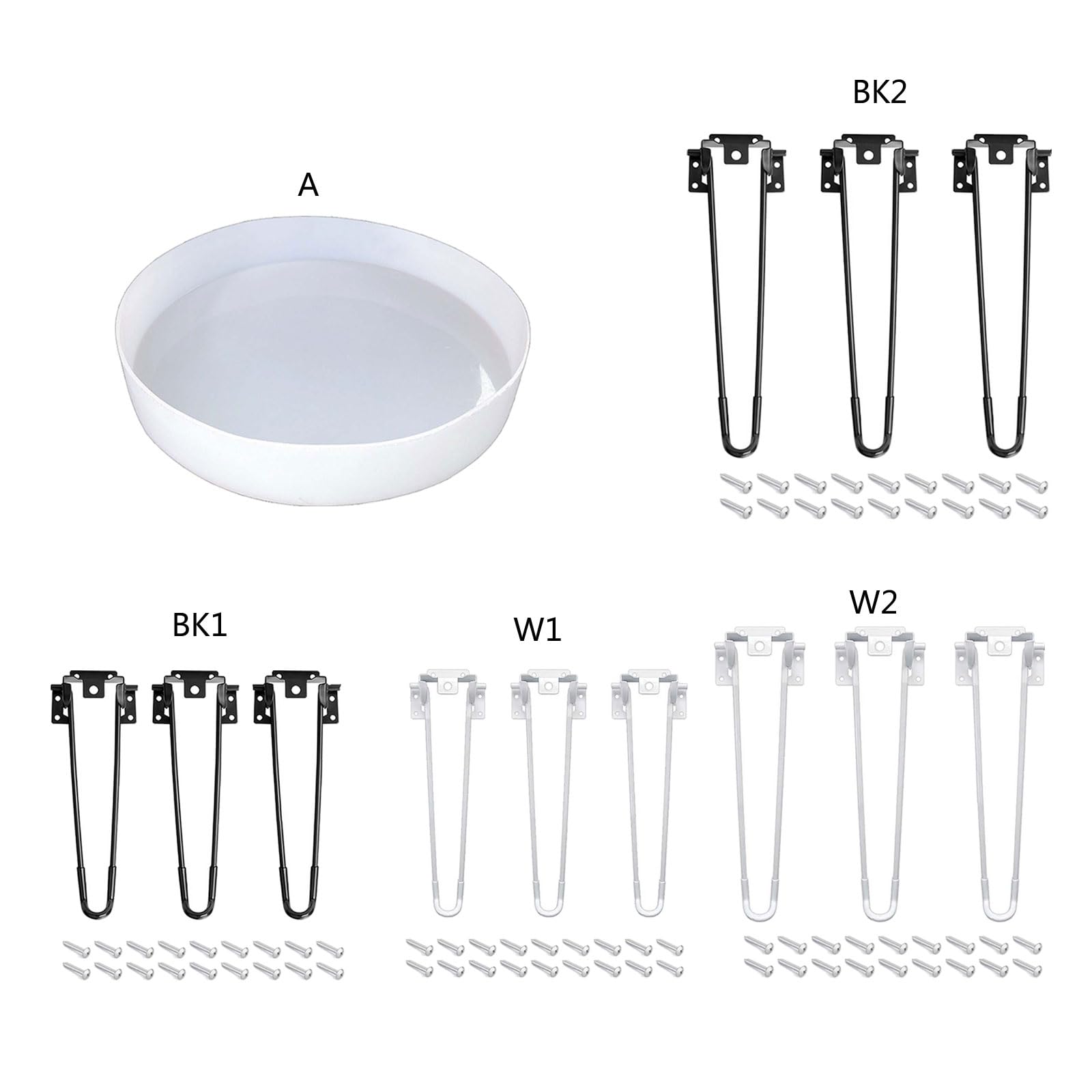 Moldes redondos de silicona para mesa de café y río con patas de mesa plegables, tablero de charcutería, decoración del hogar, molde de silicona de río de cristal