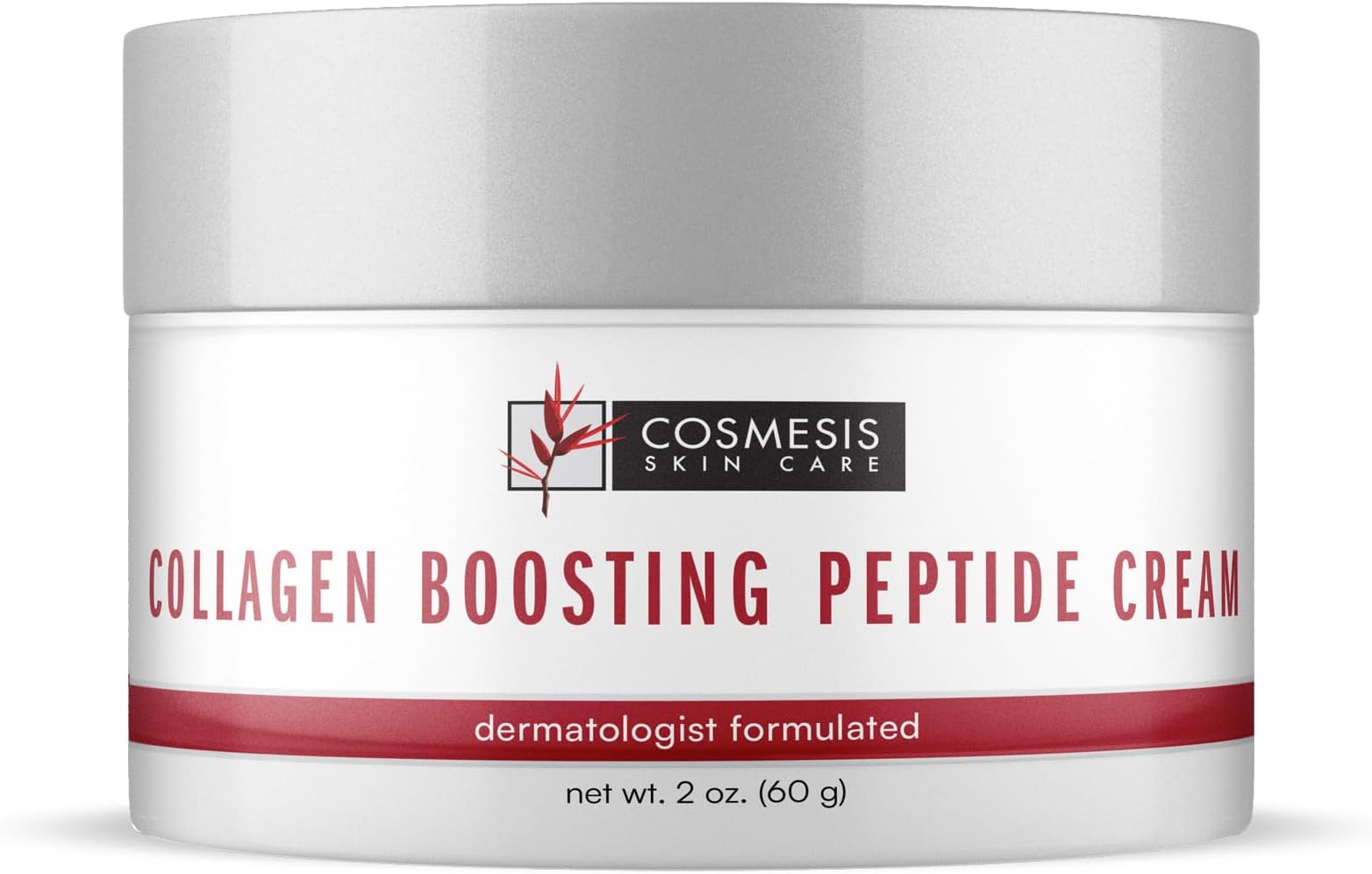 Collagen Boosting Peptide Cream - Total Collagen Care, Improves Firmness & Smoothness, Restores Youthful Appearance - 2oz by Cosmesis