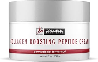 Collagen Boosting Peptide Cream - Total Collagen Care, Improves Firmness & Smoothness, Restores Youthful Appearance - 2oz by Cosmesis