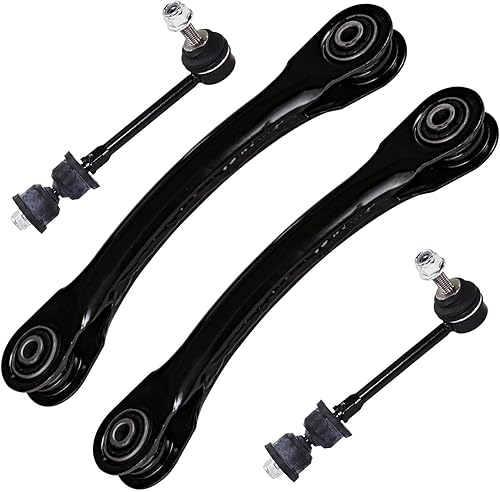 Miniatura 150 de Detroit Axle - Kit de suspensión frontal de 4 piezas para Chevrolet Aveo5 Aveo Pontiac G3 Wave Wave5 Suzuki Swift+, 2 brazos de control inferiores,