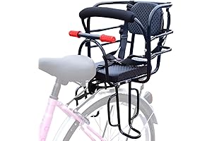 Rear Kid's Bike Seat: Safe and Comfortable Outdoor Cycling for Toddlers