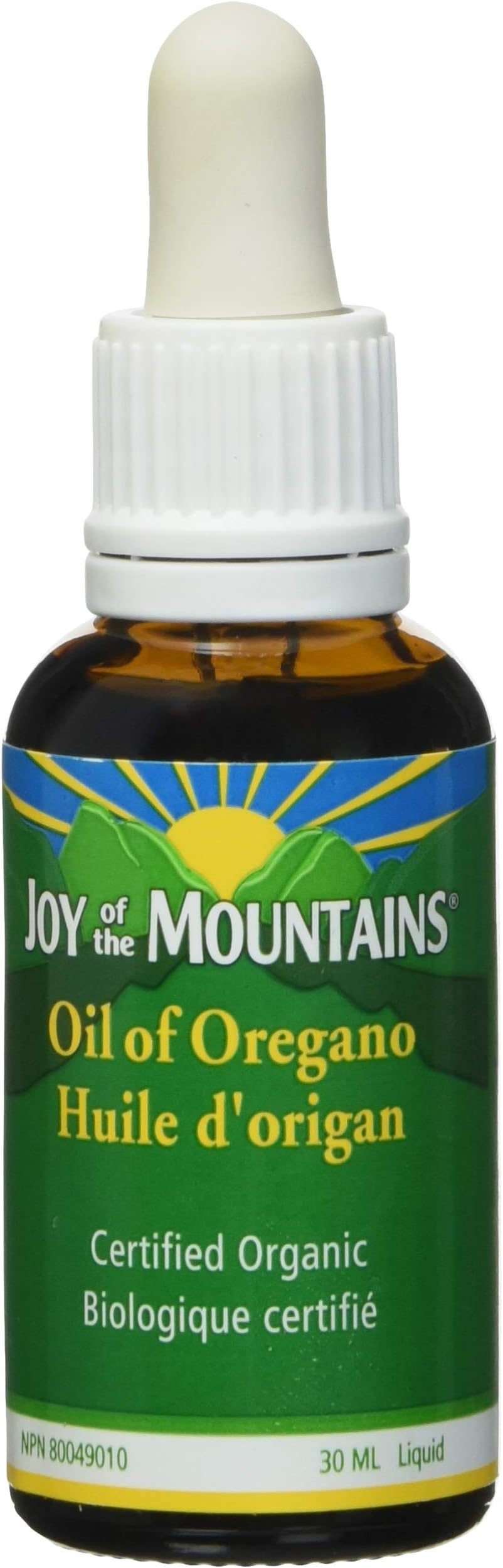 Oregano Oil - 1 Oz / 30ml, 100% Certified Organic
