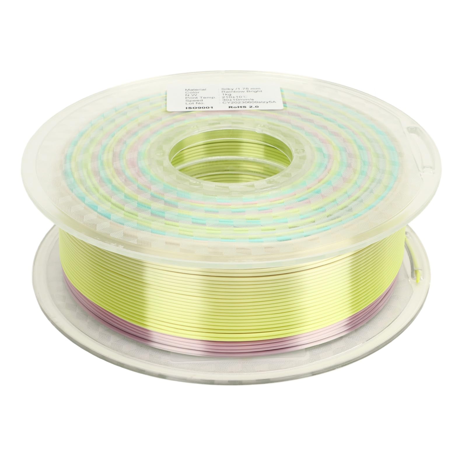 PLA Filament Color Gradient Rainbow Wielokolorowy Jedwabisty Błyszczący 1,75 mm Filament do drukarki 3D