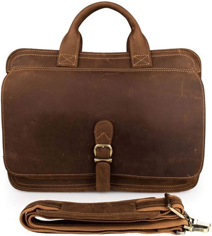 SIDUFHAOPKLL Business Briefcase,Convertible Backpack Laptop Messenger Bag Multi-Functional Shoulder BriefcaseHandbag With Charging Port College Travel Rucksack School Bookbag image 5