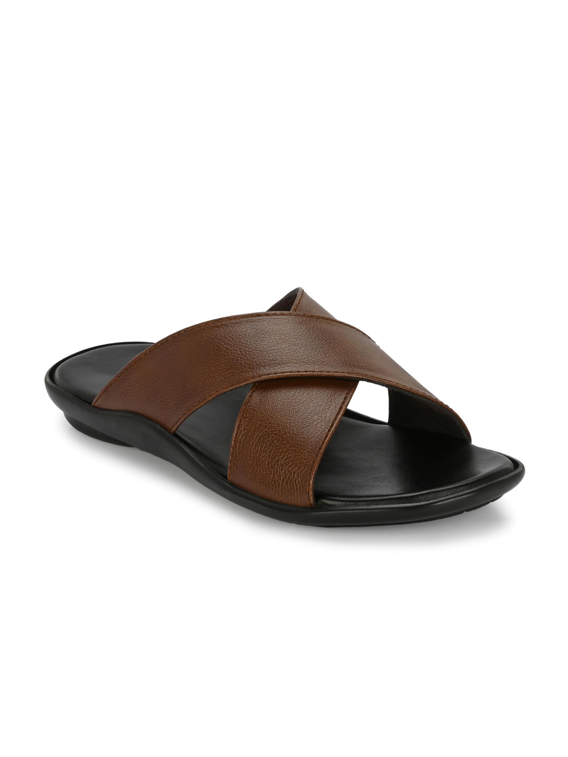ivrah Men’s Ethnic Sandals | Stylish Synthetic Chappals with Airmix Sole | Comfortable Traditional Slip-Ons-picture-26
