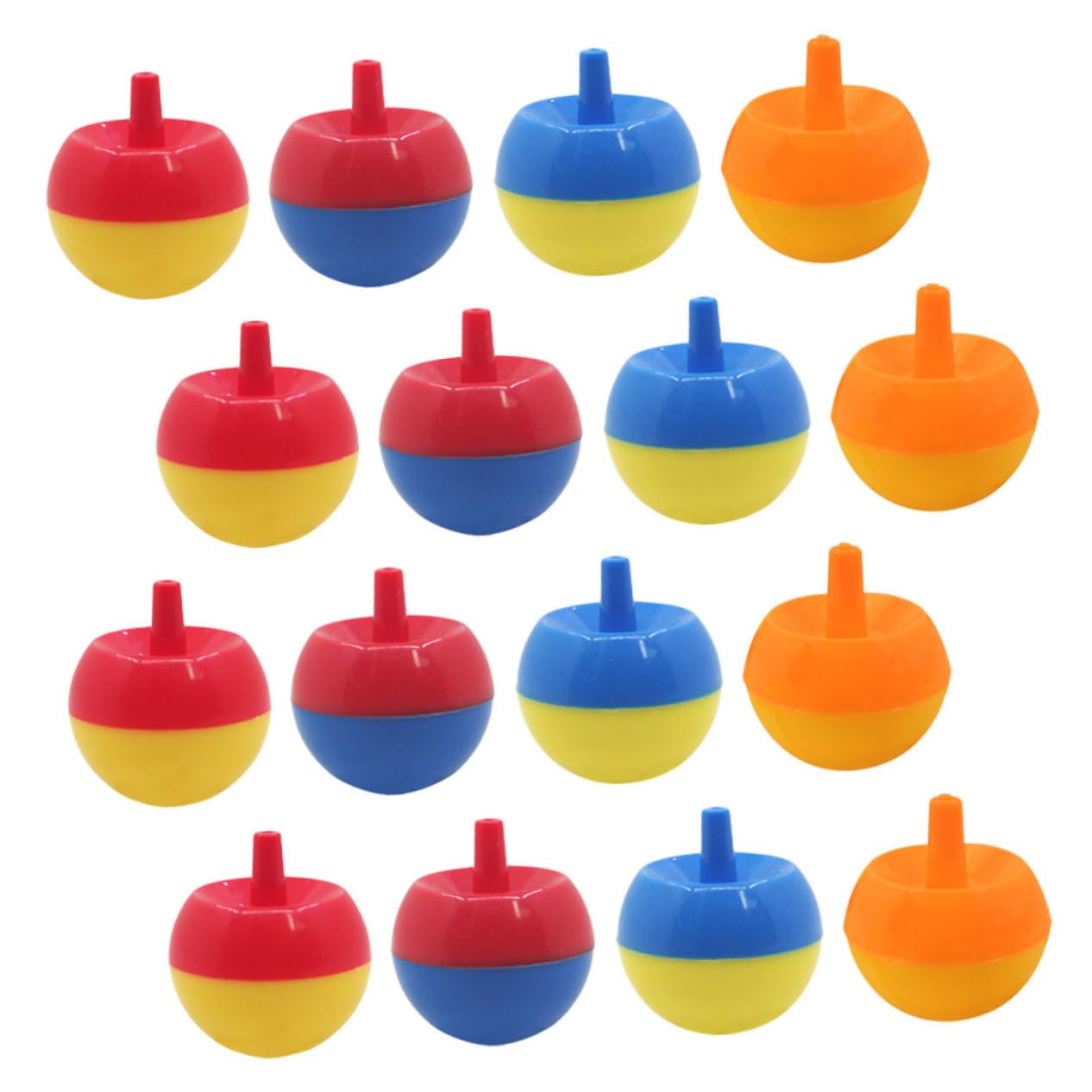 BESTonZON Toy Bulk Pack 50pcs Rotating Gyro Toys for Classroom Boys and Girls Party Games Random