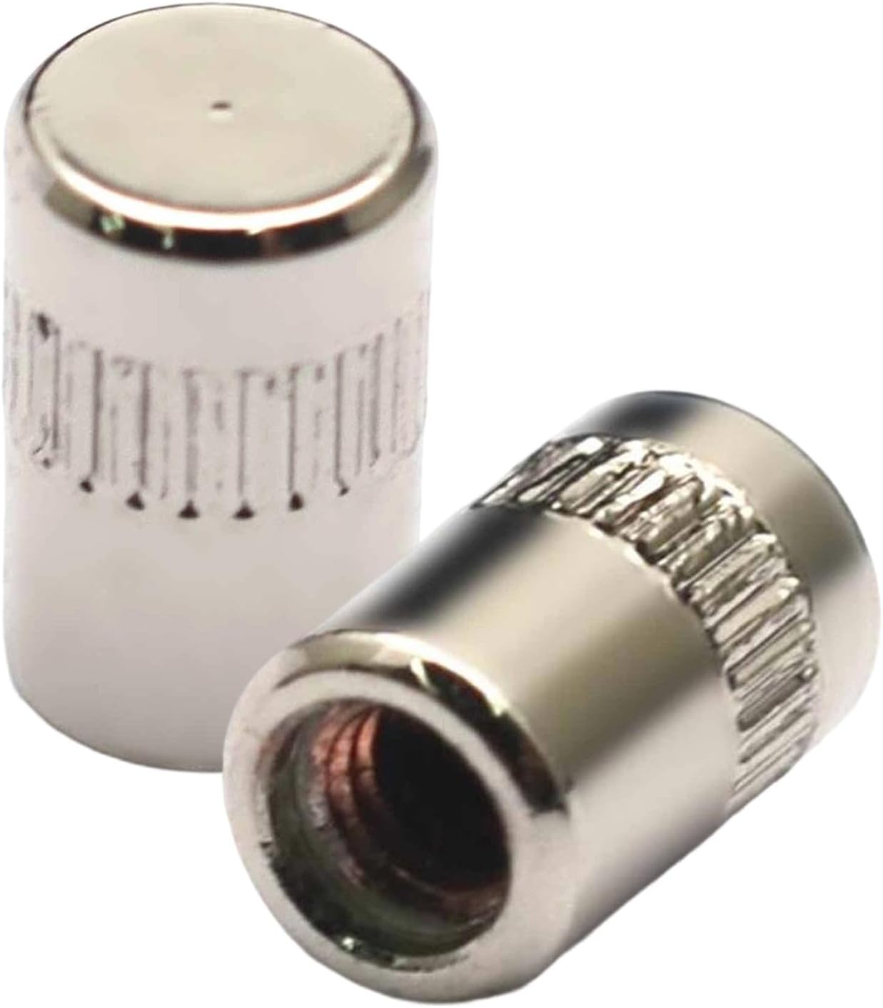 2pcs Pickup Selector Switch Toggle Switch Knob Brass Construction Attachment Easy Installation Long Lasting Design Spare Parts for Use with Electric Guitar, Silver M3.5
