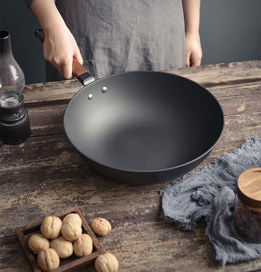 Wok de Hierro Fundido para Todas Las Cocinas miniatura 2