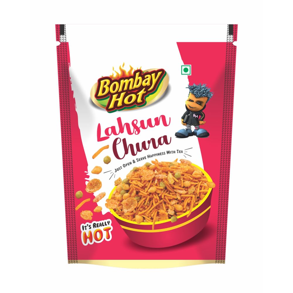 Bombay Hot Lahsun Chura 400g, Snack, Namkeen, Chivda, Farsan | 100% Hygienic and Authentic (B0CLYCQSQL) Amazon Price History, Amazon Price Tracker