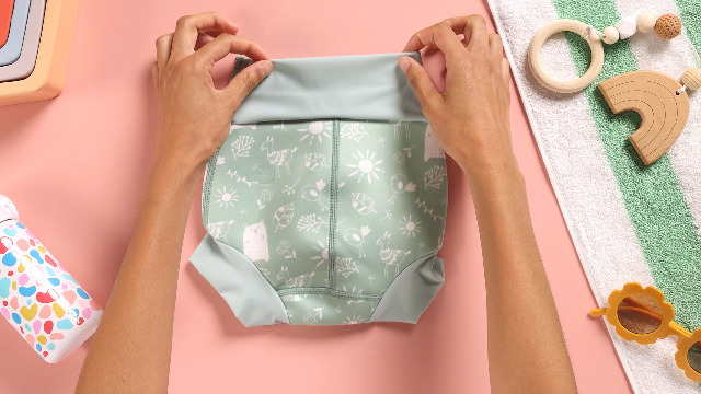 Pannolino Da Nuoto Happy Nappy Splash About - Riutilizzabile, Per Bambini 12-24 Mesi - Foto 5