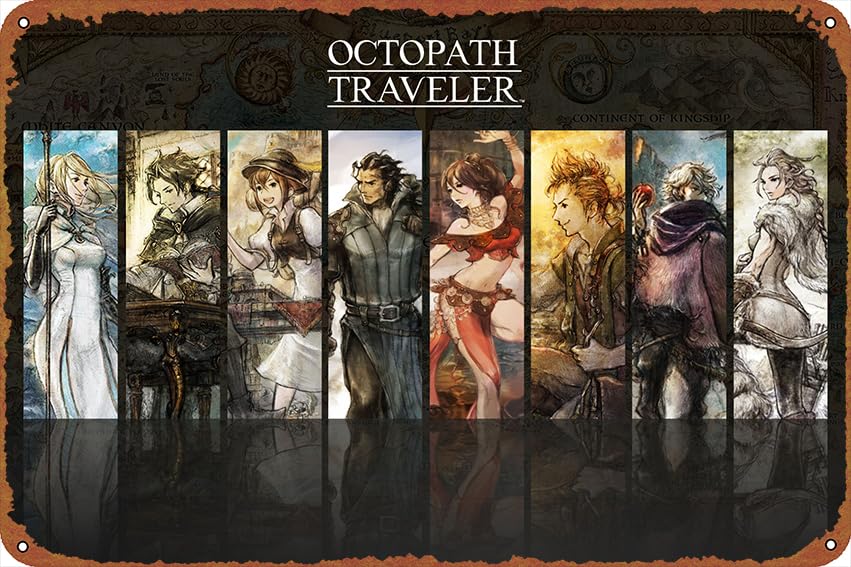 Amazon.com: Video Game Octopath Traveler Tressa Colozone Therion