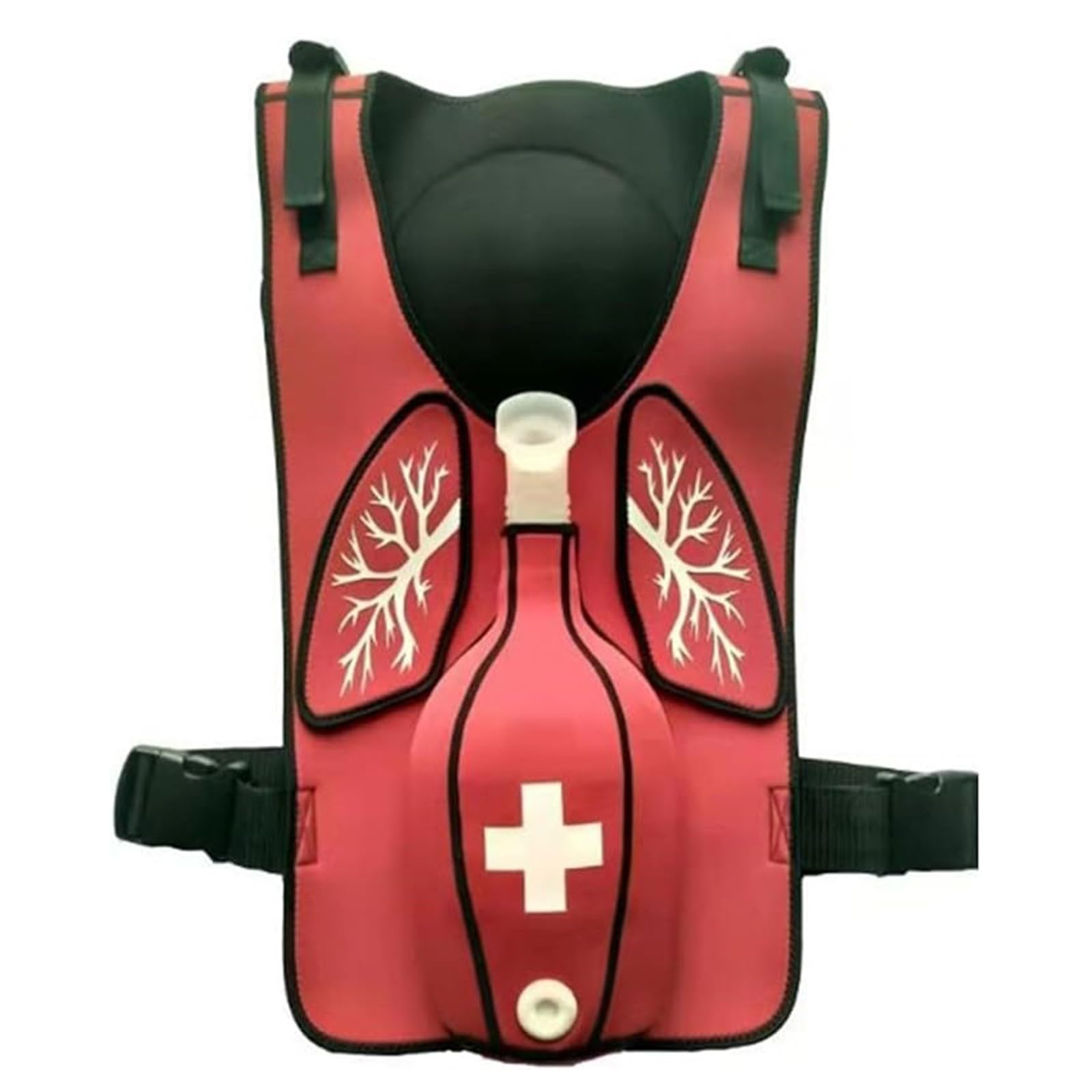 Gilet d'entraînement anti-étouffement de Heimlich - Modèle de pratique réutilisable pour la gestion des obstructions des voies respiratoires et les premiers secours A