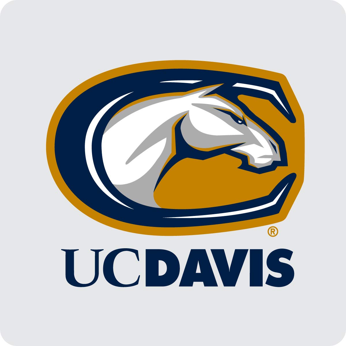 UC Davis Aggies Acrylic Coaster 4-Pack Officially Licensed Collegiate Product