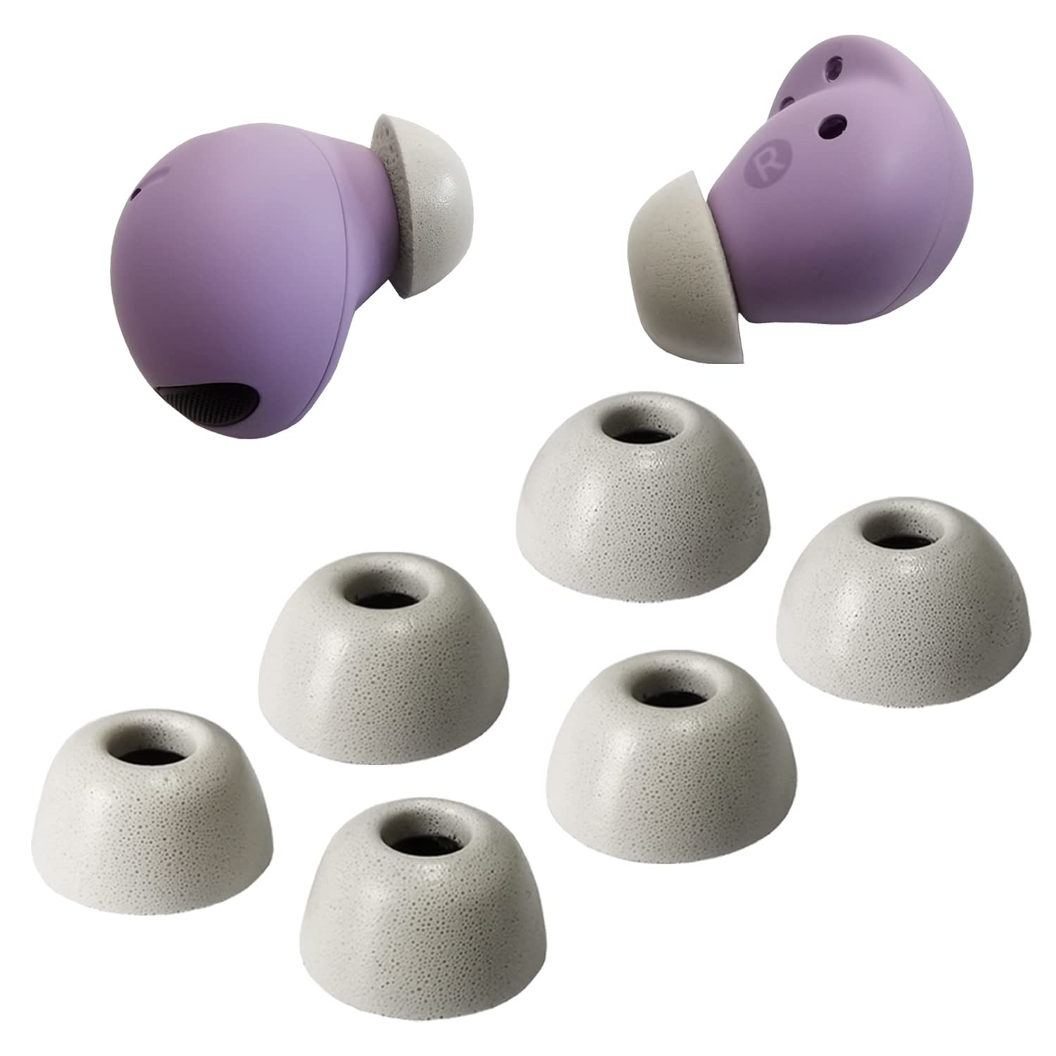 Buy Luckvan Foam Ear Tips for Samsung Galaxy Buds2 Pro Earbuds Tips