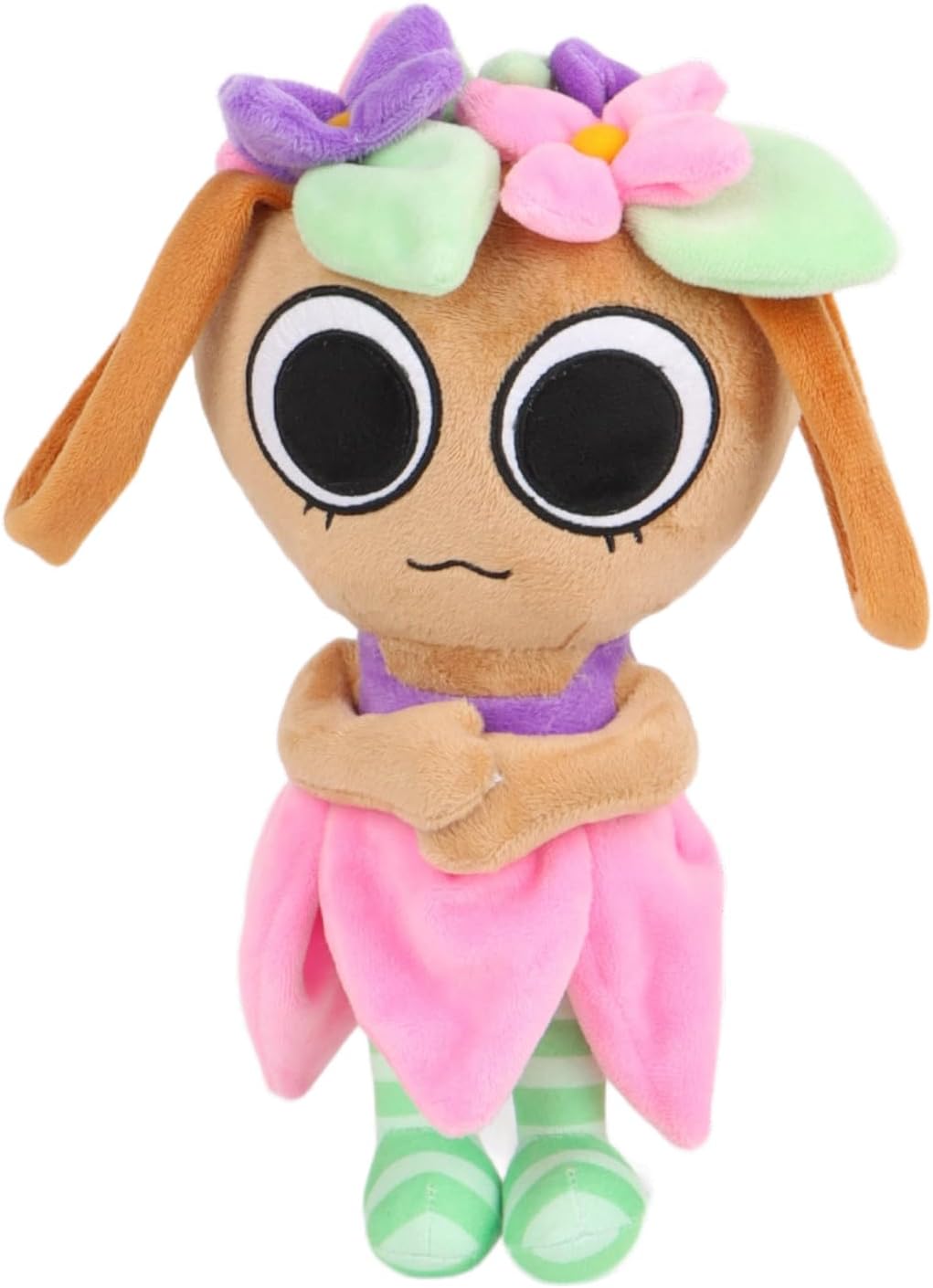 Dandy's World Plush, 10 inch Bassie Dandys World Plushies Toys, Soft Stuffed Figure Doll for Fans, Stuffed Horror Game Figure Toy for Kids Boys Girls and Adult - Image 4