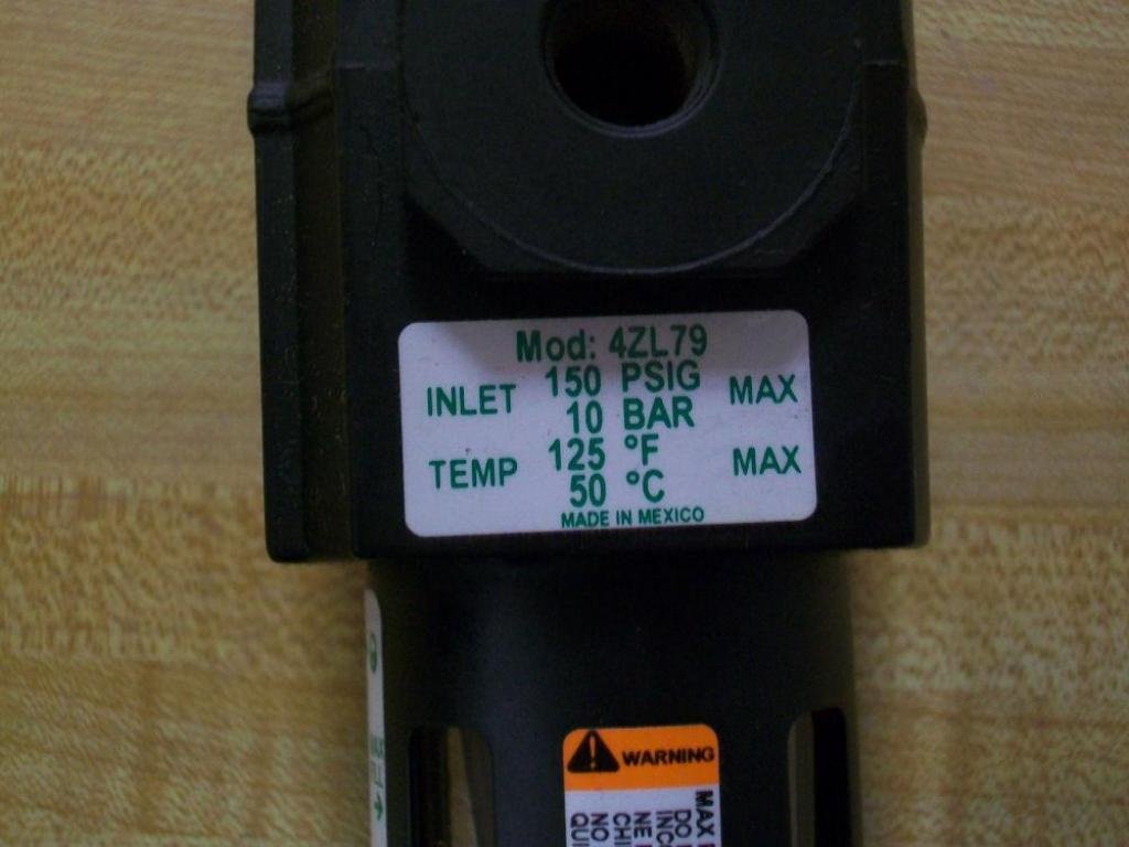 Speedaire, 4ZL79, Air Line Lubricator, 1/4In, 60 cfm, 150 psi