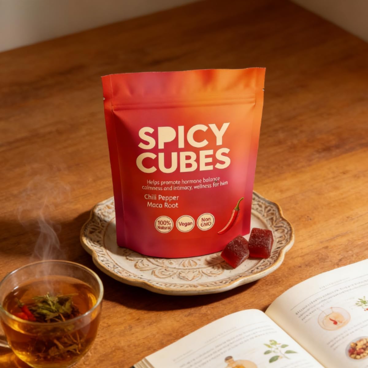 Spicy Cubes - Promote emotional relaxation, soothe body and mind, enhance intimacy, energy and vitality
