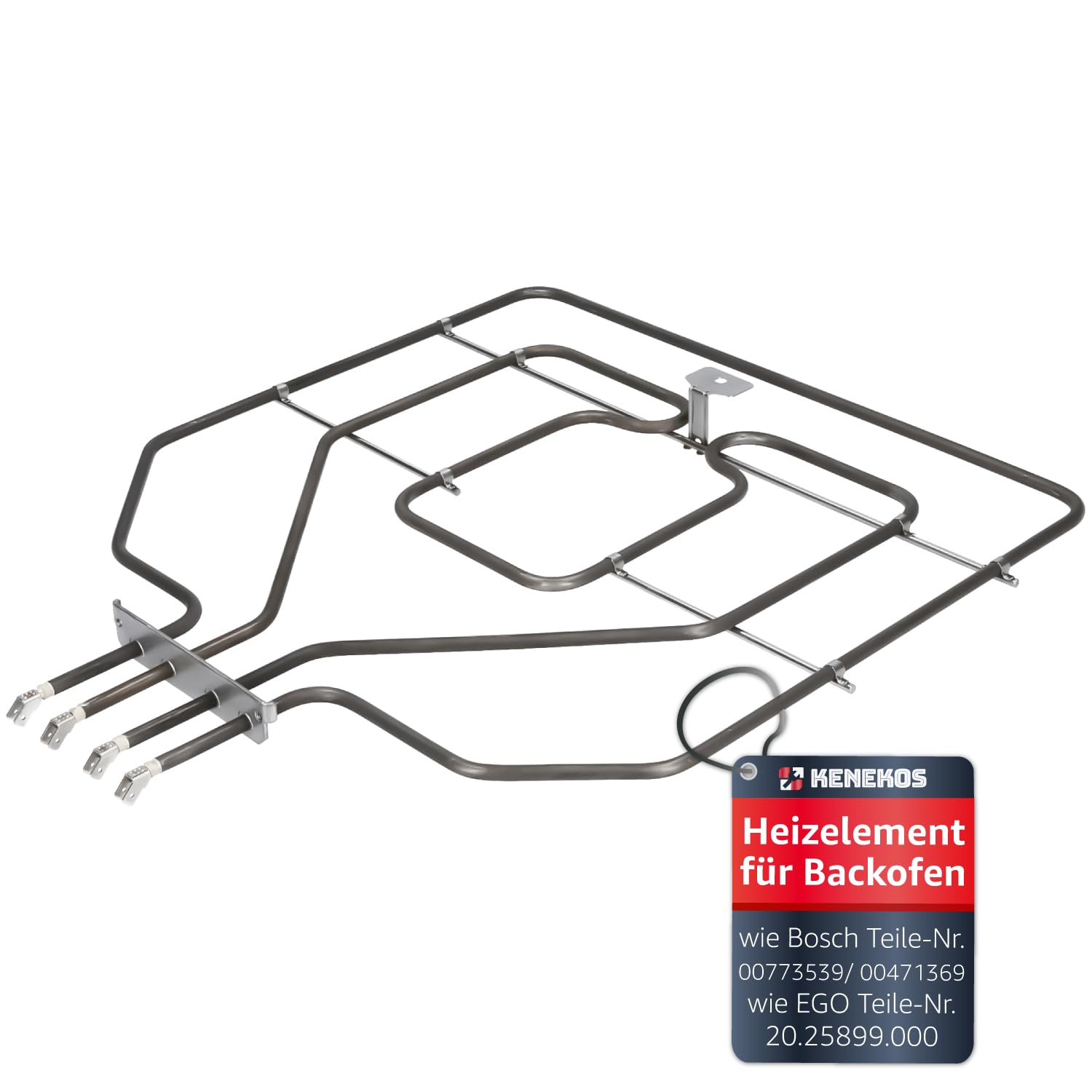 Kenekos - Heizelement 230V Oberhitze 2800 Watt. Kompatibel mit Siemens/Bosch Backofen wie 773539/00773539, 471369/00471369. Heizung, Heizkörper, Backofenheizung für Herd