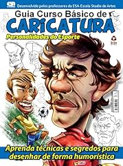 Capa de Guia Curso Básico de Caricatura - Personalidades do Esporte 01