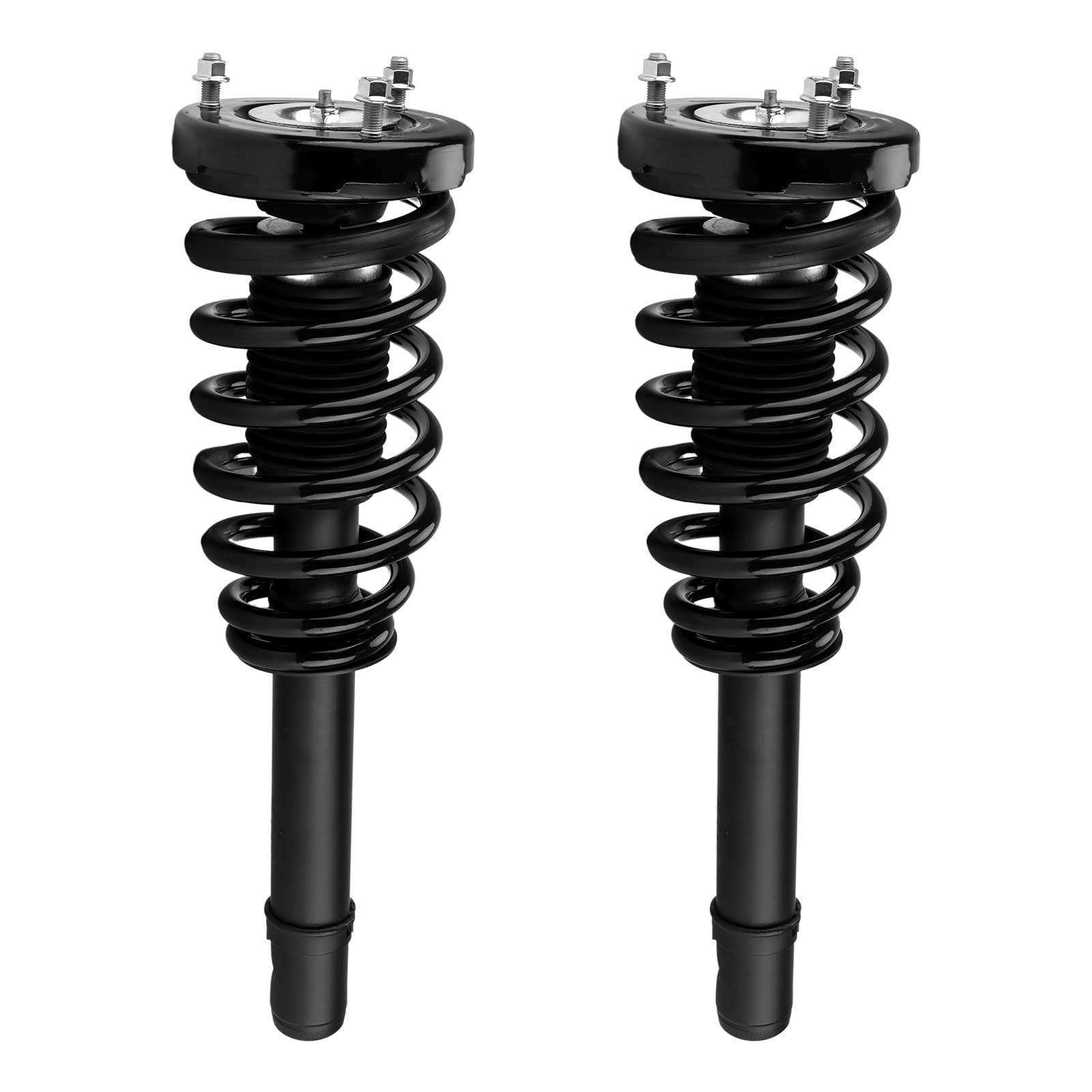 PHILTOP Front Struts Shock Absorber Fit For Sonata 2006-2010, Azera 2006-2011, Complete Struts with Coil Spring Assembly, Quick Suspension Loaded Struts 172281 2PCS SAA359